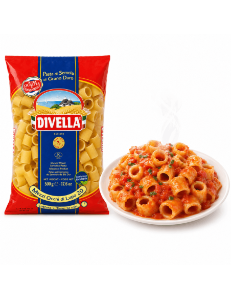 Divella Mezzi Occhi di Lupo Short Pasta