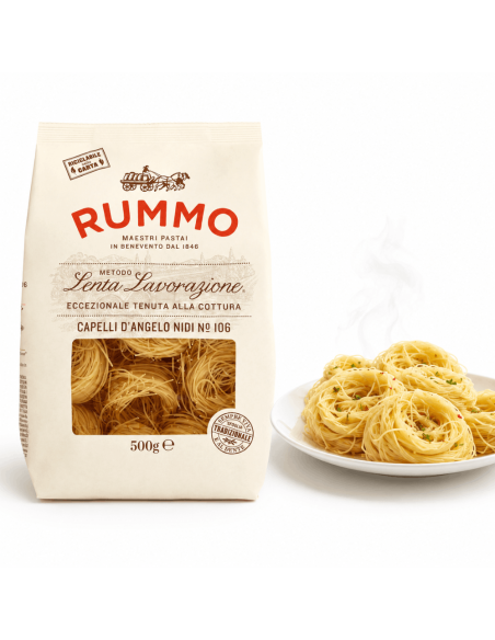 Rummo Capelli d'Angelo, Pasta Lunga Sottile Ideale per Brodi