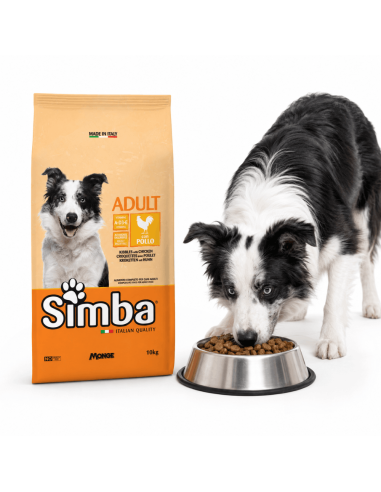 Simba Adult Chicken Dog Food – Italian dry croquettes