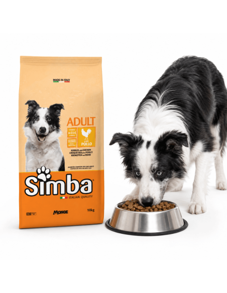 Simba Adult Chicken Dog Food – Italian dry croquettes