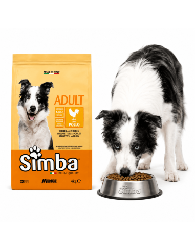 Simba Adult Chicken Dog Food – Italian dry croquettes