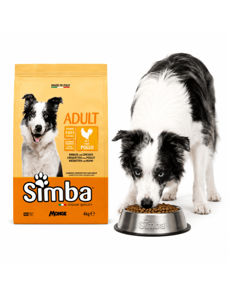 Simba Adult Chicken Dog Food – Italian dry croquettes