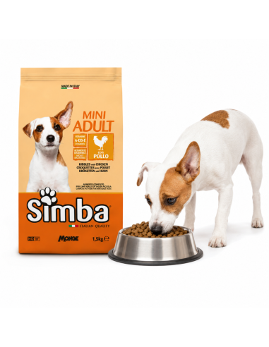 Simba Adult Beef Dog Food – Italian dry croquettes