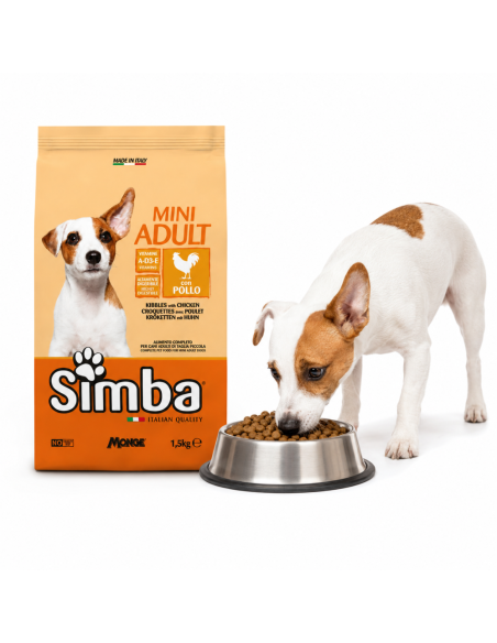 Simba Adult Beef Dog Food – Italian dry croquettes