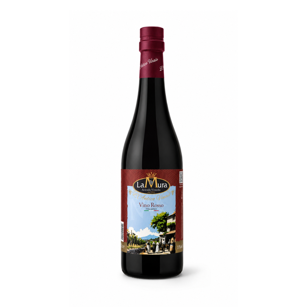 La Mura Vino Gragnano Rosso - 75 cl - Free shipping delivered to