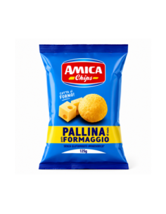 Amica Chips Pallina al Formaggio - 125 gr