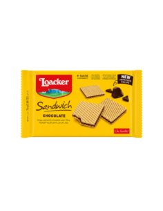 Loacker Sandwich Chocolate - 75 gr