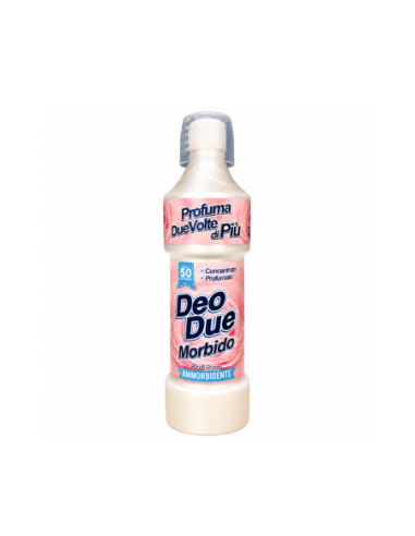 Deo Due Ammorbidente Morbido Fiori Rosa 50 lav. - 1 L