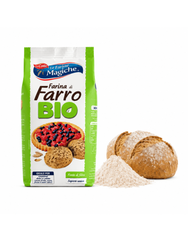 Farina di farro bio per pane – Lo Conte Farine Magiche