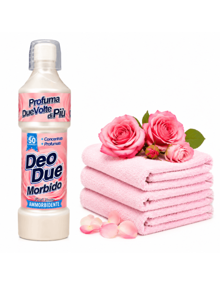 Rosa Blüten Weichspüler – Deo Due Morbido Konzentrat