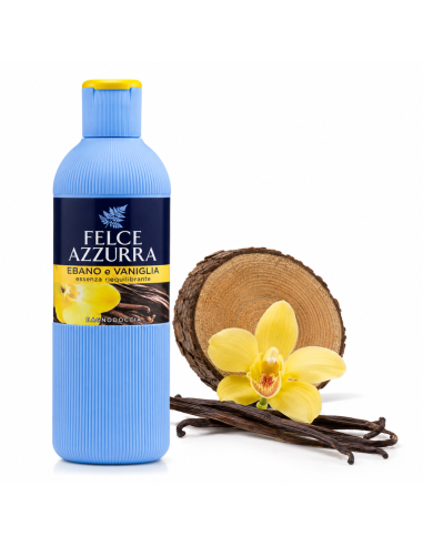 Felce Azzurra Vanilla and Ebony Italian Shower Gel
