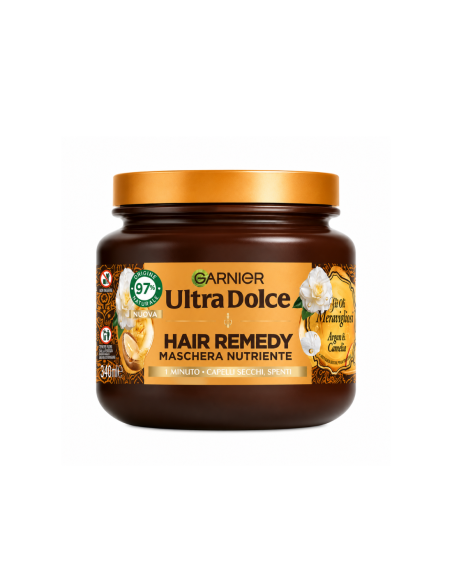 Garnier Ultra Dolce Maschera Nutriente Argan e Camelia - 340 ml