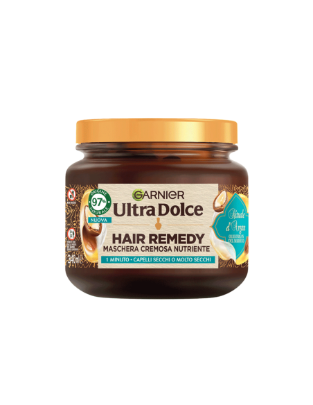 Garnier Ultra Dolce Maschera Cremosa Nutriente Rituale d'Argan - 340 ml