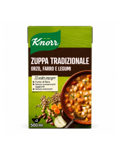 Knorr Zuppa Pronta con Orzo, Farro e Legumi