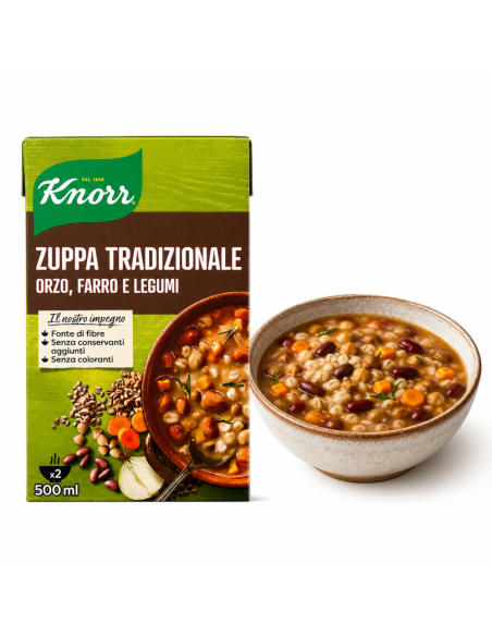 Knorr Traditional Soup with Whole Grains & Legumes