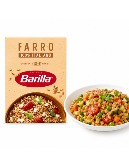 Épeautre 100% italien Barilla – Prêt en 10 minutes