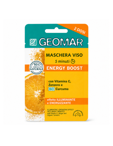 Geomar Energy Boost face mask – Brightening skincare