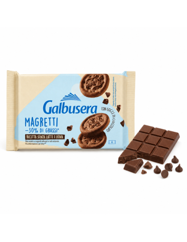 Galbusera Magretti Frollini con Cioccolato Meno Grassi