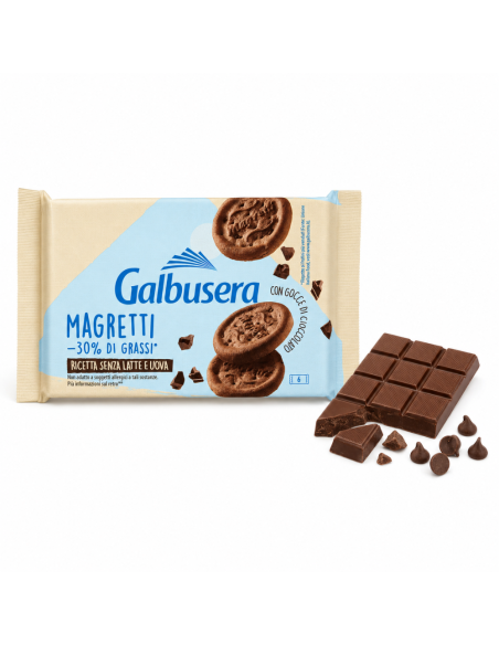 Galbusera Magretti Frollini con Cioccolato Meno Grassi