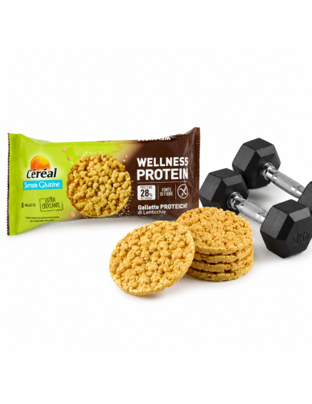 Céréal Galettes de Lentilles Protéinées Sans Gluten - 70g