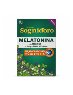 Sogni d'Oro Tisana con Melatonina Melissa - 16 filtri