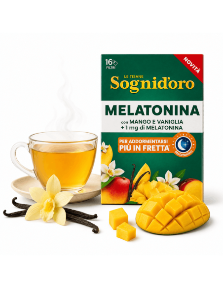 Sognid'oro Tisana Melatonina, Mango e Vaniglia
