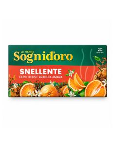 Sogni d'Oro Slimming Herbal Tea - 20 Filters - Free shipping delivered to EUROPE and UK
