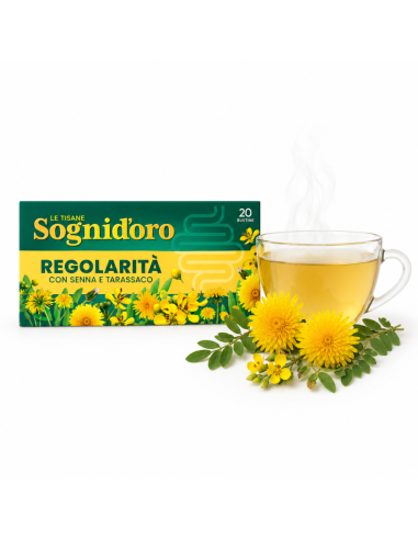 Sogni d'Oro Reguliere Kruidenthee - 20 Theezakjes - Gratis verzending naar Europa en Groot-Brittannië