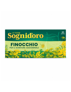 Sogni d'Oro Fenchel-Kräutertee - 20 Filter - Kostenloser Versand nach Europa und Großbritannien