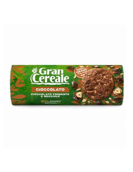 Wholegrain chocolate hazelnut biscuits – Gran Cereale