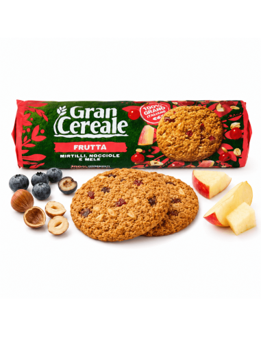 Gran Cereale Fruit Biscuits – Wholegrain fruit and nuts