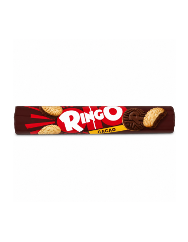 Pavesi Ringo Cocoa Biscuits Tube – Cocoa cream filling
