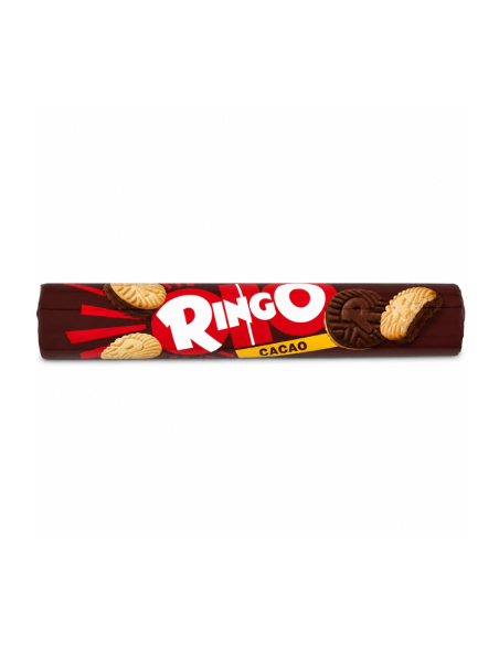 Pavesi Ringo Cocoa Biscuits Tube – Cocoa cream filling