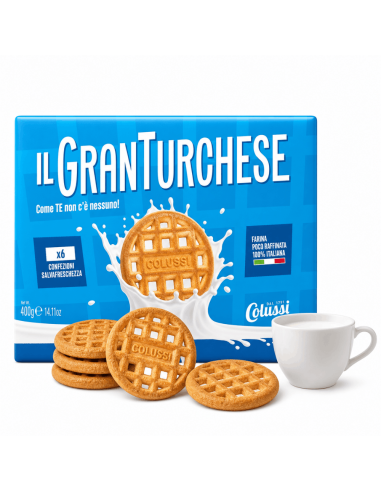 Colussi GranTurchese Koekjes – 100% Italiaans meel