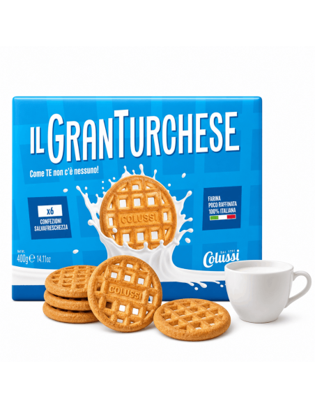 Colussi GranTurchese Koekjes – 100% Italiaans meel