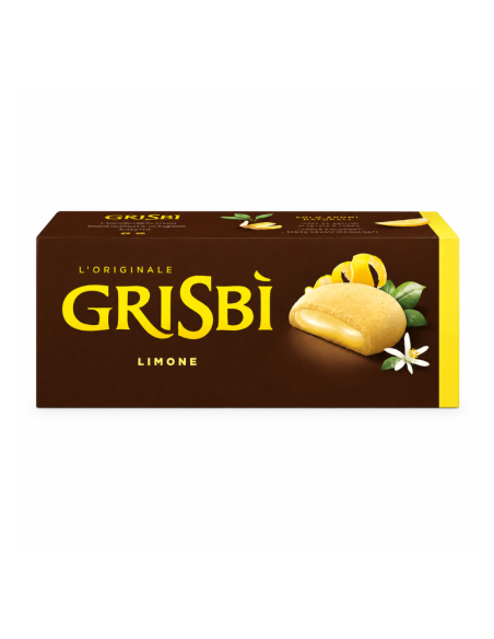 Grisbì Citron Biscuits – biscuits fourrés au citron