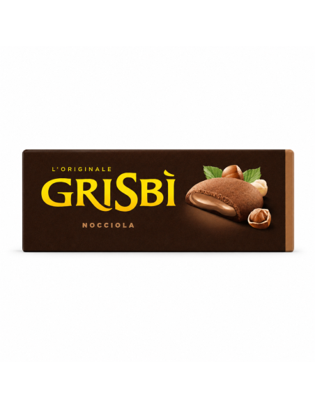 Grisbì Nocciola biscotti ripieni – Crema alla nocciola