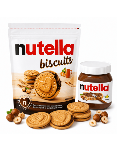 Nutella Biscuits italienische Kekse mit Nutella-Creme