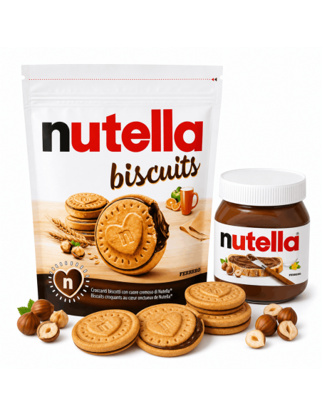Nutella Biscuits italienische Kekse mit Nutella-Creme