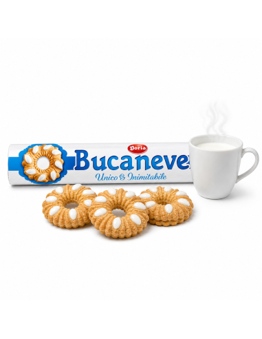 Doria Bucaneve Rolle Kekse – italienische Doria Kekse