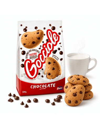 Pavesi Gocciole Chocoladekoekjes – Zonder palmolie