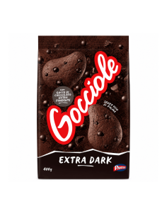 Pavesi Gocciole ExtraDark Biscuits with dark chocolate