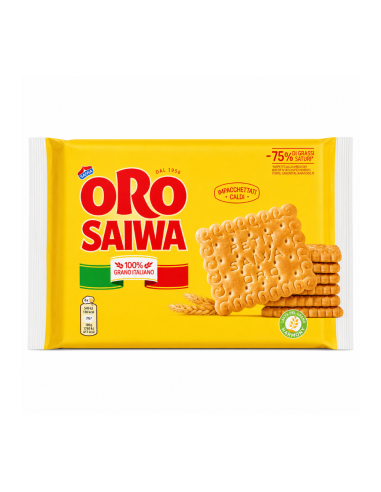 Oro Saiwa Kekse, trockene Frühstückskekse aus Italien