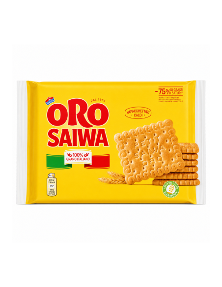 Oro Saiwa Kekse, trockene Frühstückskekse aus Italien