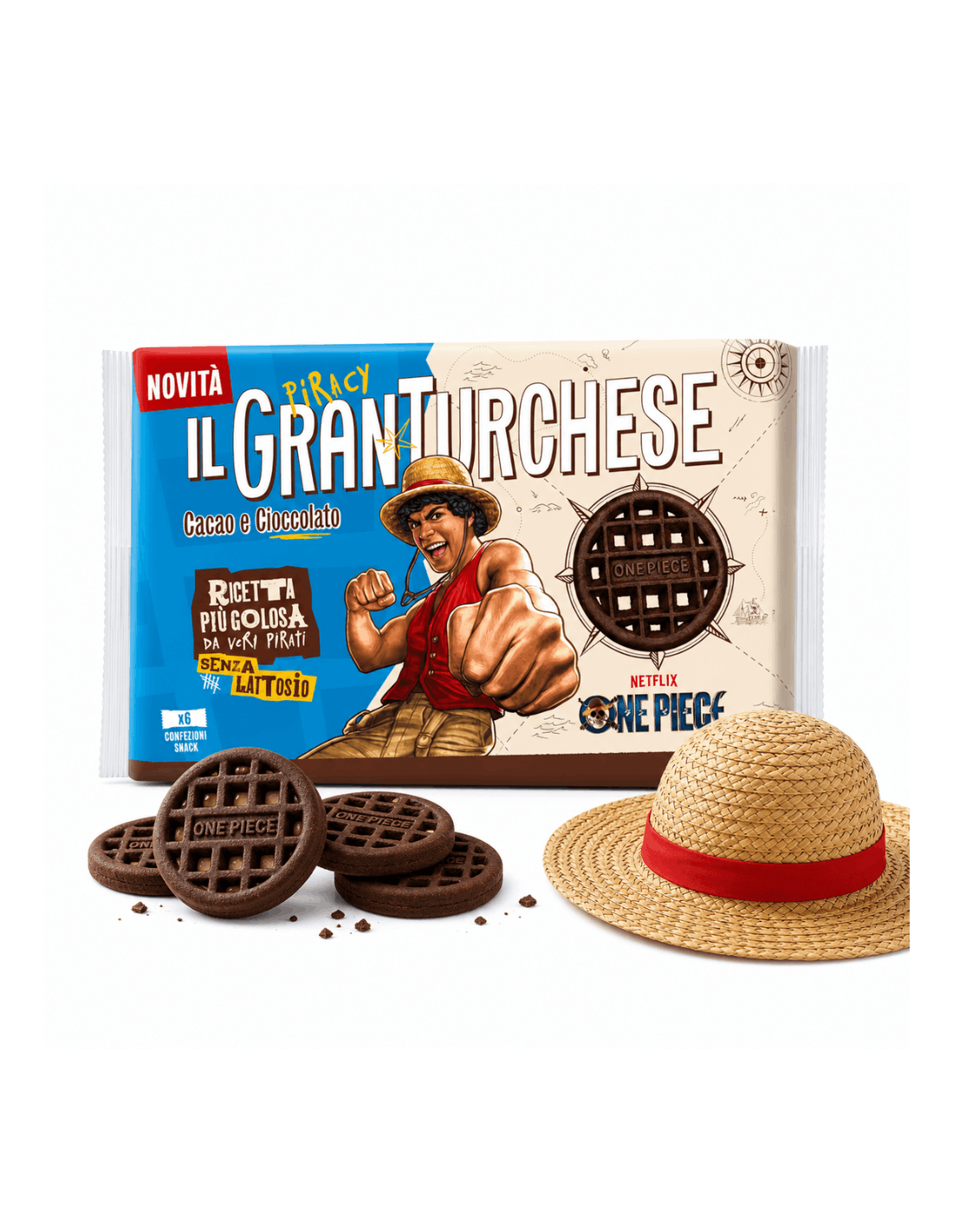 Colussi Granturchese Biscuits Cacao et Chocolat italiens