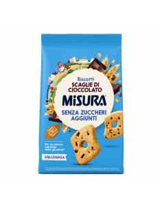 Misura Dolcesenza Biscuits with Chocolate Flakes - maltitol
