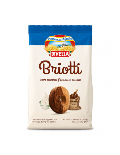 Divella Briotti Fresh Cream and Cocoa Biscuits online