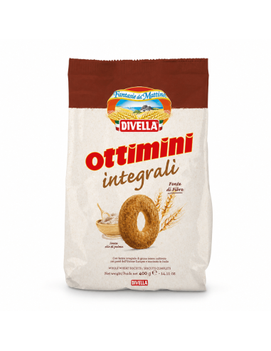 Divella Wholemeal Ottimini Biscuits – fibre source