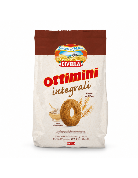 Divella Wholemeal Ottimini Biscuits – fibre source