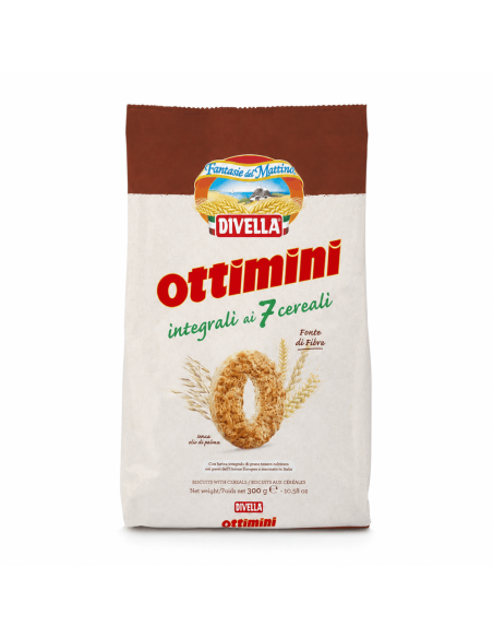 Divella Ottimini Wholemeal with 7 Cereals biscuits